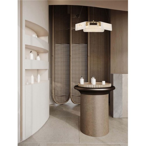 Suspensie LED Nova Luce Aider 34W, 3000K, 9019758