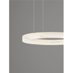 Suspensie Nova Luce Vaster Auriu LED 36W 3000K, 9019811