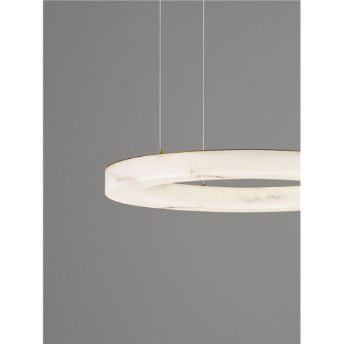 Suspensie Nova Luce Vaster Auriu LED 36W 3000K, 9019811