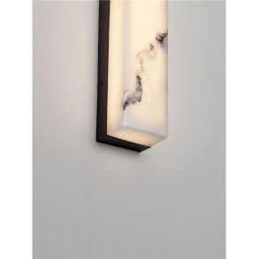 Aplică Nova Luce Shado Negru LED 7W 3000K, 9019821
