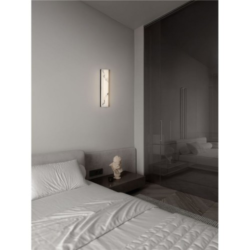 Aplică Nova Luce Shado Negru LED 12W 3000K, 9019822