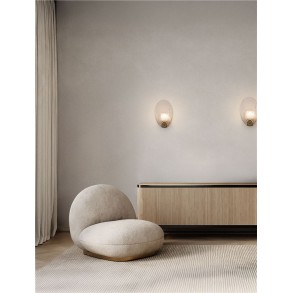 Aplică Nova Luce Shelina Cupru LED 2W 3000K, 9333224