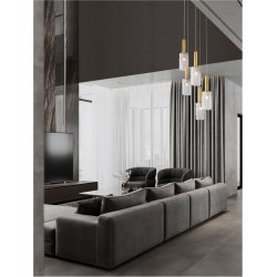 Lustra cu 5 pendule design modern Certa 9009276