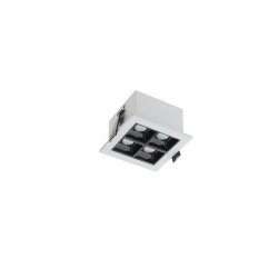 
									Spot incastrat mini proiector LED 6W 3000K Alb-Negru Arelux