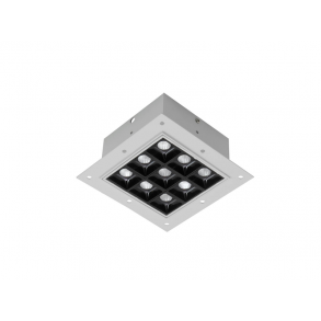 Spot incastrat mini proiector LED 11W 3000K Alb-Negru Arelux