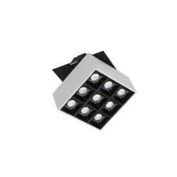 Mini proiector orientabil LED 11W 3000K Alb-Negru Arelux