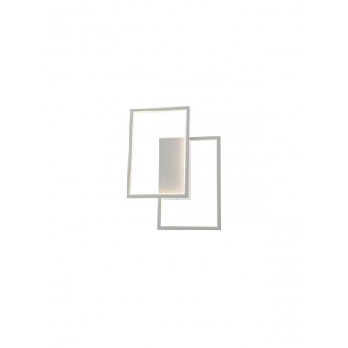 Plafoniera LED Plana 01-2304, 30W,1950lm,lumina calda,dimabila,alb mat