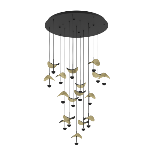 PLAFONIERA LED DIMABILA EGLO 390341 DRACERA 17XLED /2.3W/230V