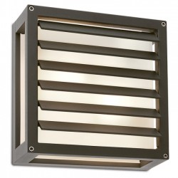 Aplica pentru exterior Brick Glass din aluminiu gri inchis 9894 Redo Outdoor