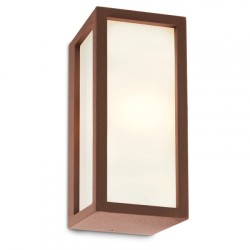 Aplica pentru exterior Brick din aluminiu culoare ruginie 9897 Redo Outdoor