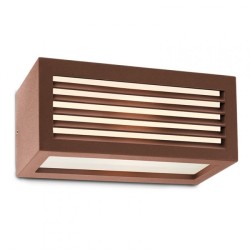 Aplica pentru exterior Brick din aluminiu culoare ruginie 9899 Redo Outdoor