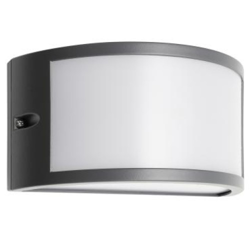 Aplica exterior LED Asti 90185 10W 655lm lumina calda IP54 gri Smarter