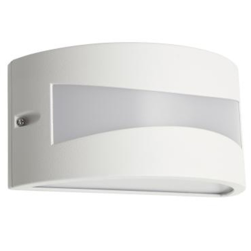 Aplica exterior LED Asti 10W lumina calda IP54 alba 90187 Smarter