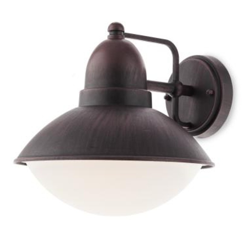 Aplica pentru exterior Danubia 9095, 1 x E27, ruginie, Smarter