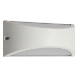 Aplica LED Scudo 90190, 10W, lumina calda, IP54, alb mat, Smarter