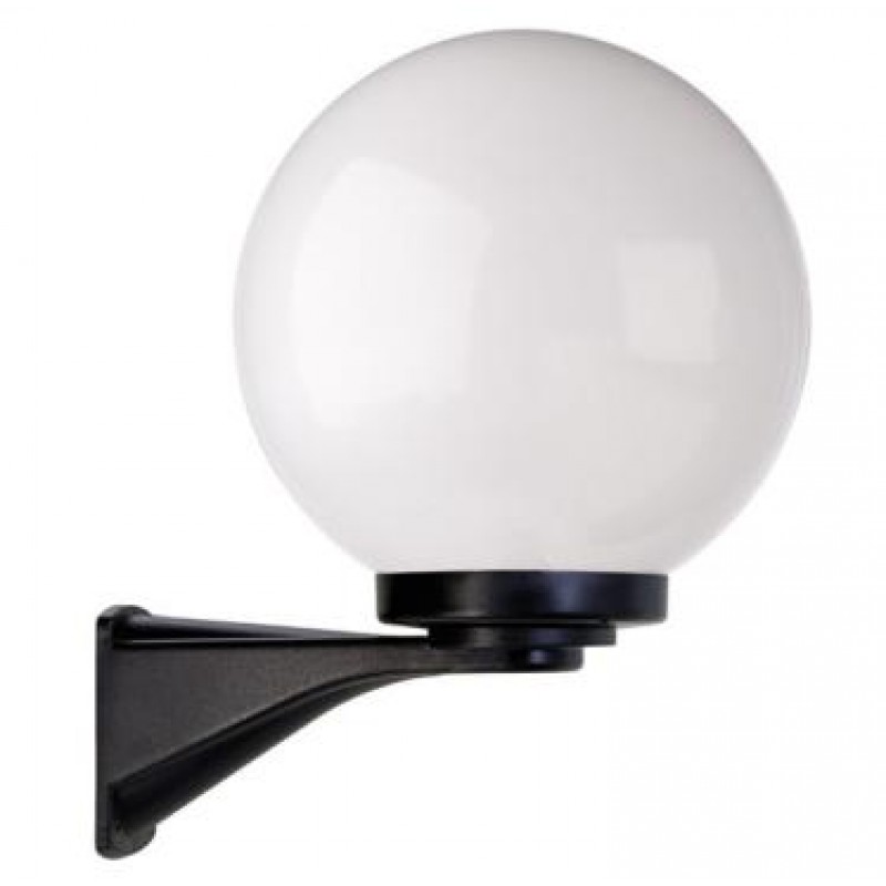 Aplica pentru exterior Sfera 9789, 1 x E27, opal, D 250 mm, Smarter