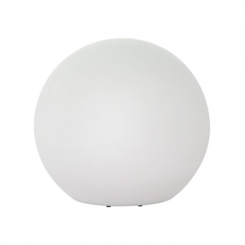 Corp decorativ exterior Baloo formă sferică din polietilenă albă rezistentă la raze UV E27 9968 Redo