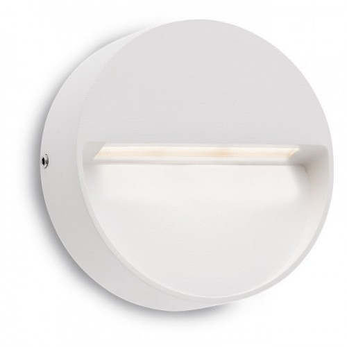 Aplica Led SMD pentru exterior Even din aluminiu alb mat 9148 Redo