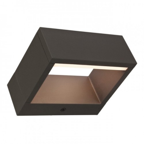 Aplica Led SMD pentru exterior Gate din aluminiu gri inchis 9464 Redo