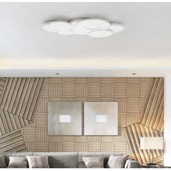 Lustra LED cu telecomanda Belinus Kelektron 98W 0032A