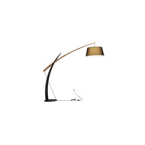 Lampadar GALLANT PT1 negru & maro 107006 KLAUSEN STATEMENET COLLECTION