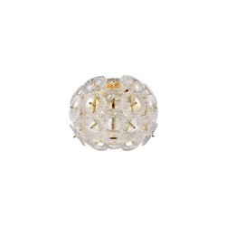 Plafonieră EXPLOSIVE PL3 gold & alb KLAUSEN Charm Collection