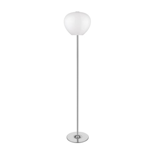 Lampadar ARAGON PT3 silver & alb opal KLAUSEN Timeless Collection