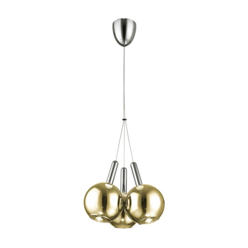 Suspensie BALLS SP3 gold & crom KLAUSEN Timeless Collection