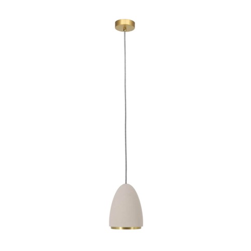 Suspensie CONCRETE SP1 alb & gold KLAUSEN Scandi Collection