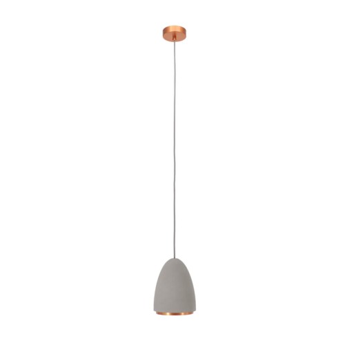 Suspensie CONCRETE SP1 gri & cupru KLAUSEN Scandi Collection