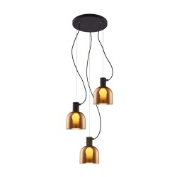 
									Suspensie FIRE SP3 negru & cupru KLAUSEN Urban Collection