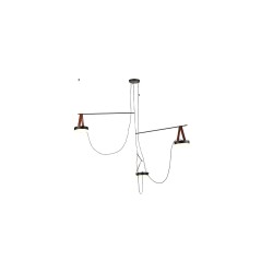 
									Suspensie SPECTRUM 3 negru & maro KLAUSEN Scandi Collection