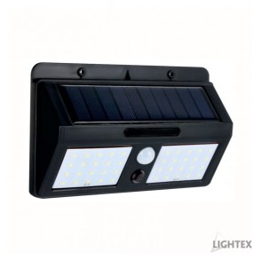 Aplica / Lampa solara LED 6W 6500K 135 lm IP65 cu senzor de amurg incorporat Ligtex