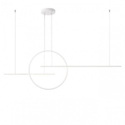 Lustra Redo Giotto alb mat LED 66W alb cald 3000K 01-1736