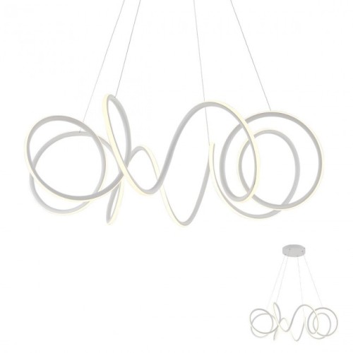 Lustra Vuelta LED Alb mat 01-1778 105W 3000K  Dimabila Redo