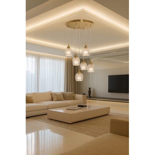 Suspensie cu 6 pendule Mond - 9731215