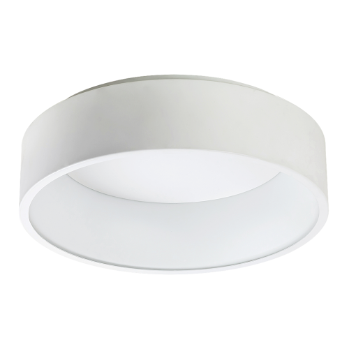 Plafoniera Adeline structura din metal alb mat cu LED-uri si abajur din plastic 2507 Rabalux 