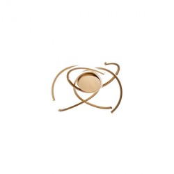Plafoniera Alien echipata LED 45W structura aluminiu finisat bronz 01-1800 Redo