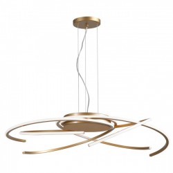 Suspensie Alien echipata LED 70W structura aluminiu finisat bronz 01-1812 Redo