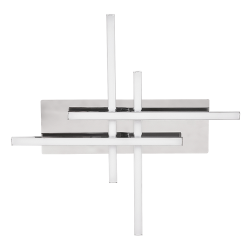 Plafoniera Meredith structura din metal cu LED-uri si abajur din plastic 2478 Rabalux