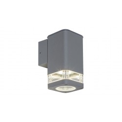 Aplică SINTRA de exterior 1xGU10 25W 230V IP44 gri 7957 Rabalux 