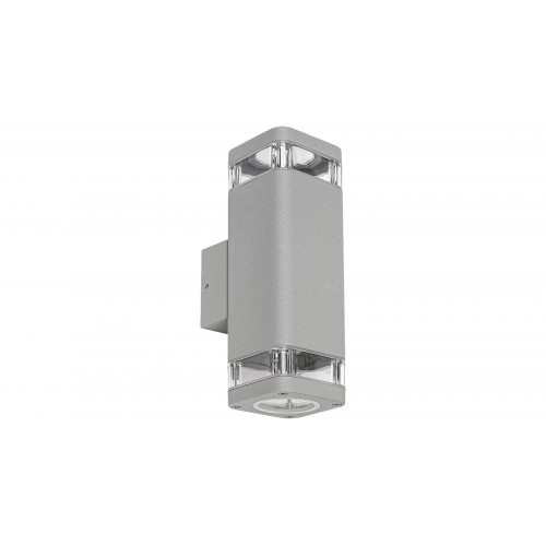 Aplică SINTRA de exterior 2xGU10 25W 230V IP44 gri 7958 Rabalux 