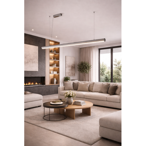 Suspensie Redo Cityline LED 49W CCT 2700K/3000K, Gri 01-4633