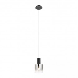 Suspensie Redo Lou 1xE27 Negru 01-2006