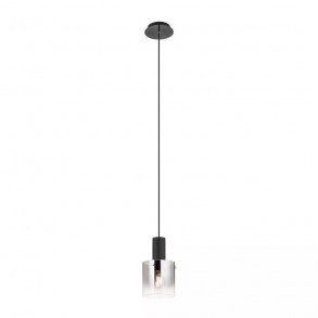 Suspensie Redo Lou 1xE27 Negru 01-2006