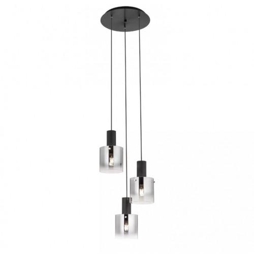 Suspensie Redo Lou 3xE27 Negru 01-2007