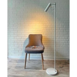 Lampadar orientabil Pivot alb mat 1xGU10 01-2370 Redo