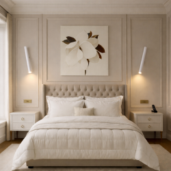 Aplică Redo Praxi LED 8,3W, 2700K, 498 lm, Alb Mat 01-4265