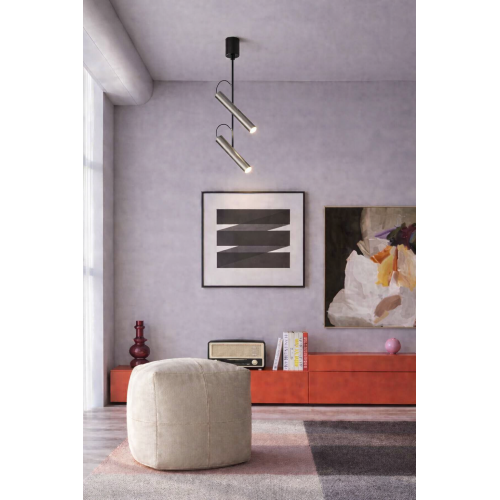 Plafonieră Redo Praxi LED 14,6W, 3000K, 769 lm, Foggy Nickel 01-3718