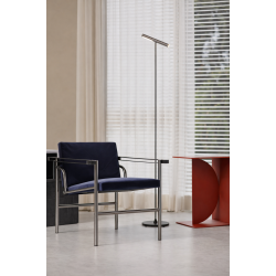 Lampadar Redo Praxi LED 8.3W 2700K, Sand Black/Foggy Nickel 01-4402